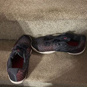 Nike Black and Red Men's Shoes